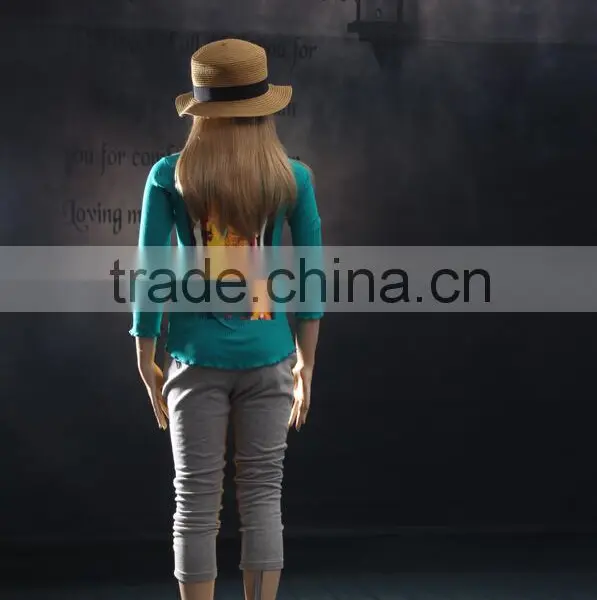 Wholesale Cheap Full Body Fiberglass Children Mannequin Teenager Girls Model Realist Dummy Manikin SK02 photo-2