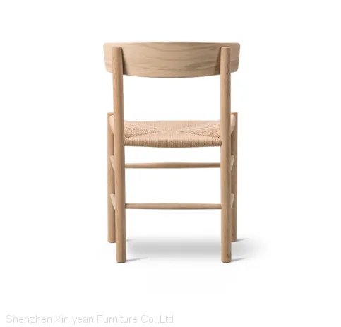Nordic Design Mogensen J39 Chair in Solid Ashwood Natural Papercord Wooden Dining Chairs photo-3