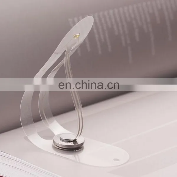 FOLDABLE New Thinnest Flexible LED Bookmark Light FOR Gift photo-4
