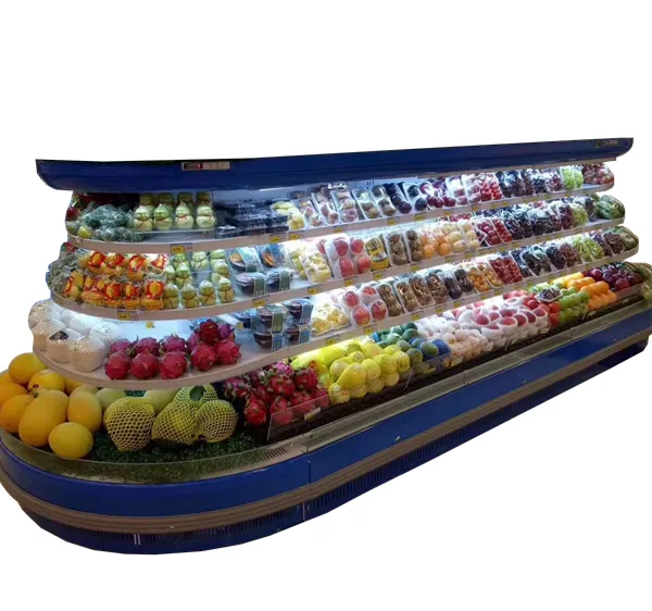 Supermarket Chest Freezer Combined Island Freezer Horizontal Display Freezer Sold in UK photo-3