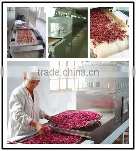High Efficient Automatic Green Leaves Microwave Dryer photo-6