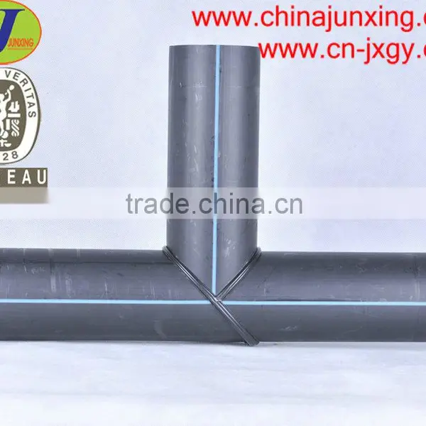 pe Pipe & Fittings Poly Tee Hdpe Fabricated Fitting
