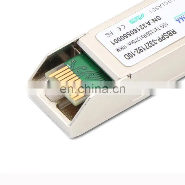 Brand Compatible 10G SFP+ BIDI 1270/1330nm 10km 20km Simplex LC Optic Transceiver Module photo-5