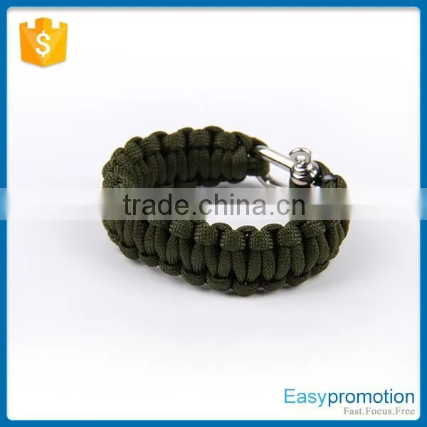 Hot Promotion Paracord Survival Bracelet With Log/adjustable Survival Bracelet Wholesale photo-4