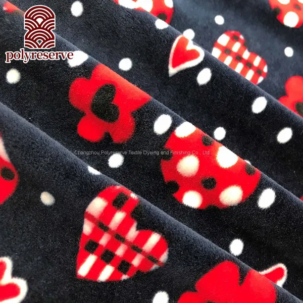 Polyreserve Textile Floral Customized Design Cheap Smooth 100% Polyester For Carpet And More photo-3