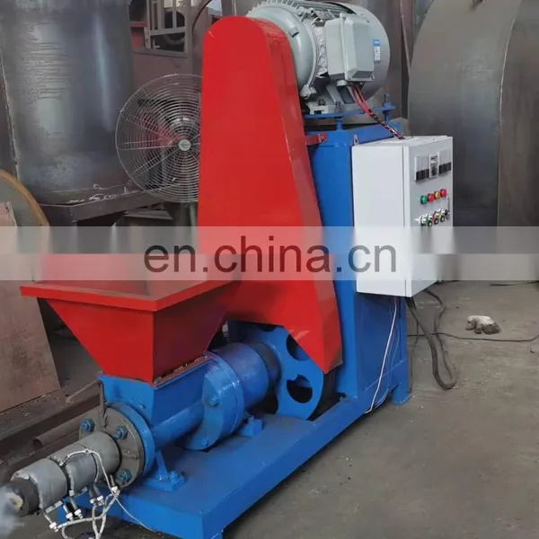 Competitive Compressed Wood Sawdust Biomass Tree Leaves Bamboo Charcoal Coal Briquettes Press Manufacturing Machines Price photo-3