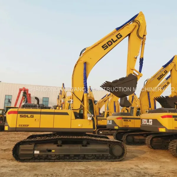Гидравлические экскаваторы SDLG E6300F с ковшом объемом 1