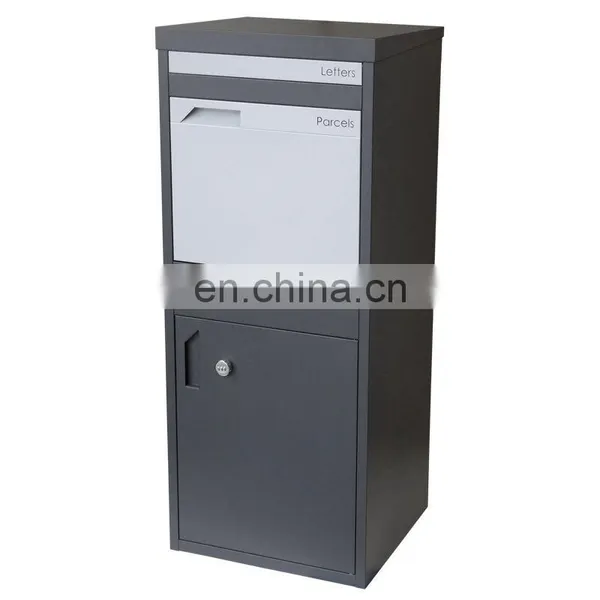 Postal Secure Waterproof Outdoor Top Opening Standalone Courier Parcel Delivery Box With Anti Theft Lock photo-3