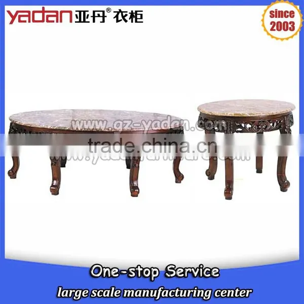 Square Wood Tea Table Furniture, Unique Coffee Tables Set Made in China photo-6