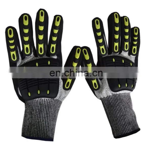 SONICE Level 5 Cut Resistant Gloves HPPE Protect Glove for Heavy Duty photo-4