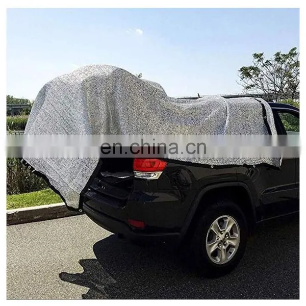 80% UV 2x3m Sunblock Silver Reflective Aluminet Shade Cloth With Grommets For Garden photo-2