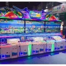 Guangdong Zhongshan Tai Le Fun Children's Carnival Fun Entertainment Equipment Indoor Video Games Arcade Games Fishing Machine Fishing Deep-sea Fishing 6-person Version photo-4