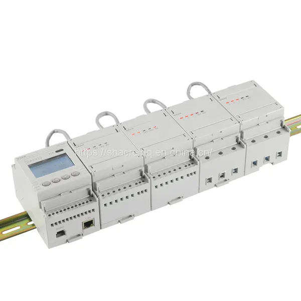 Acrel Din Rail Multi Circuit Electrical Instruments 6 Channel Single Phase 10(80)A High Installation Flexibility ADF400L-6D