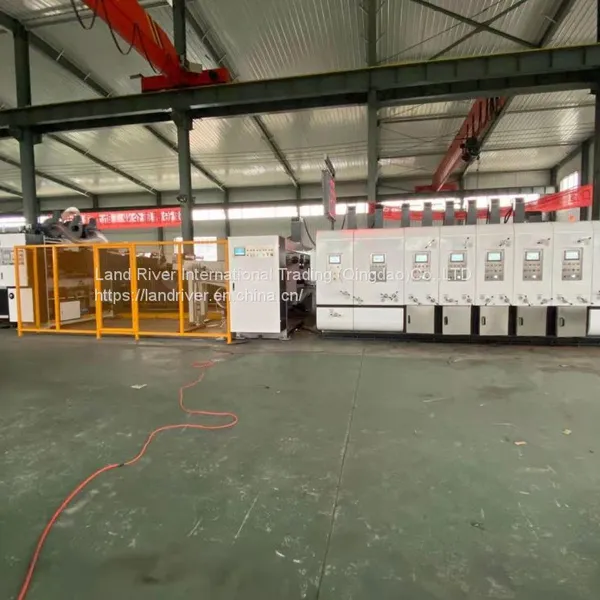 China High Quality In-line Automatic Carton Box Making Machine photo-2