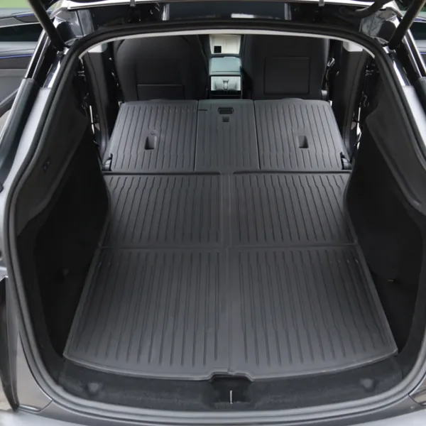 Premium Mold-Injection Trunk Liner for 2025 Tesla Model Y Juniper - DZ25022300, OEM-Style Heavy-Duty Cargo Mat photo-2