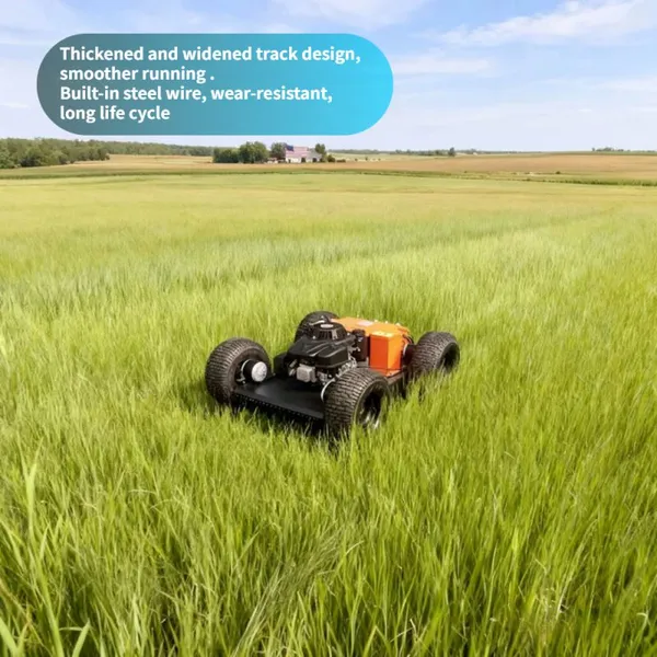 Remote Control Lawnmower Robot Mower Hightop Lawn Mower 360 Degree Rotation Garden Lawn Mower Vigorun photo-2