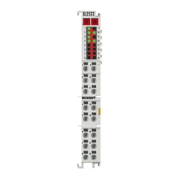 Beckhoff EL2522 EtherCAT Terminal 2-канальный выход импульсного потока Модуль имитации энкодера RS422