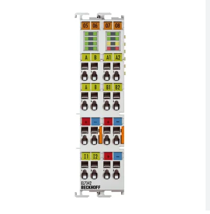 Beckhoff EL7342 EtherCAT Terminal 2-Channel DC Motor Output Stage 48V DC 3.5A Motion Control Module With Encoder Interface
