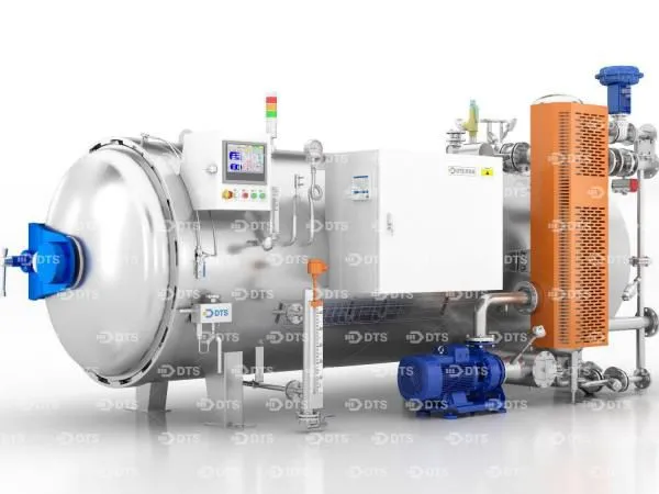 Industrial Water Spray Retort / Sterilization Equipment for Packaged Seasoning Sauce & Hot Pot Base