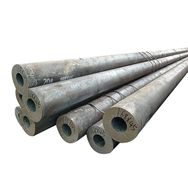 Seamless Carbon Steel Round Tube 45# Q345 OD 20-500mm Wall 3-50mm for Hydraulic Pneumatic Cylinder Barrel