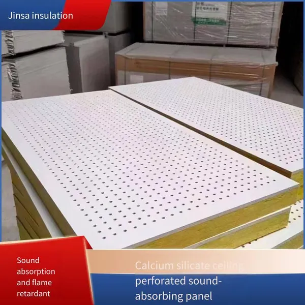 Ceiling Panels, Perforated Calcium Silicate Composite Panels, Heat-insulating and Corrosion-resistant, Production and Sales, Jinsa photo-5