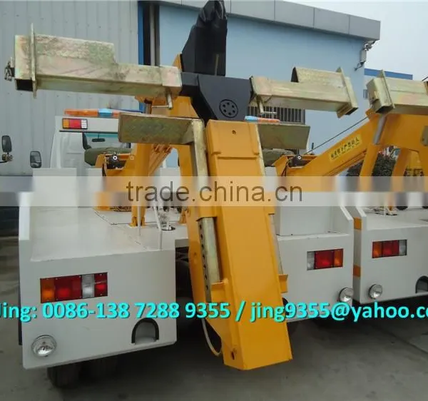 LHD 4x2 Small Road Wrecker Tow Trucks 3-5T for Sale photo-6