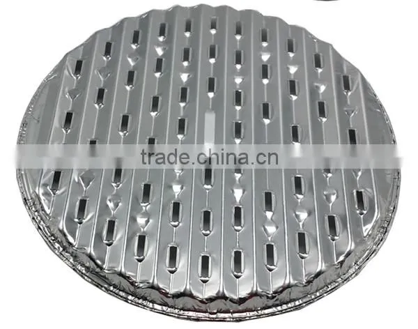 Bottom Holes Disposable Aluminium Grill Trays photo-5