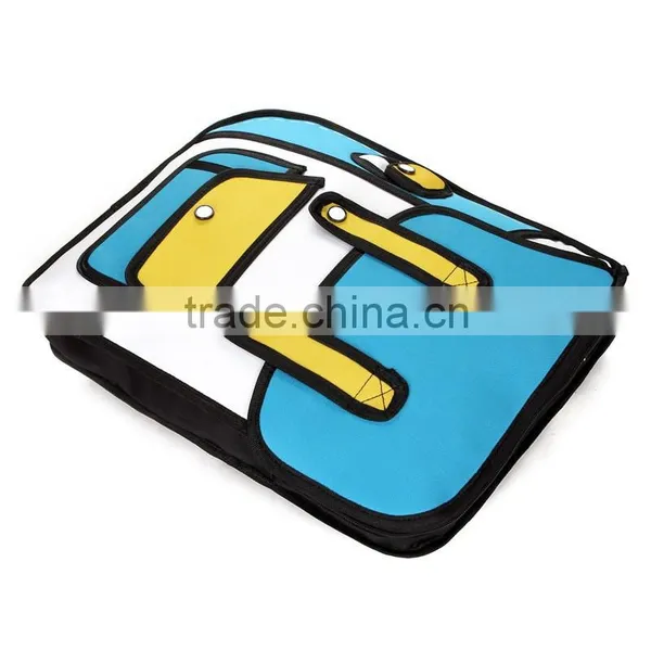 2d 3d Cartoon Bags School Backpack photo-6