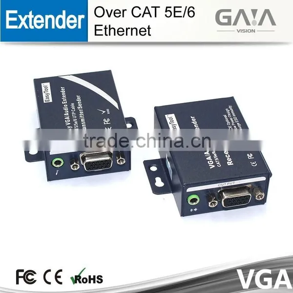 100m VGA Extender With Audio Over CAT 5E/6 Ethernet photo-4