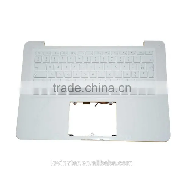 Computer Software Hot Sale a1342 top case French Layout with keyboard for macbook