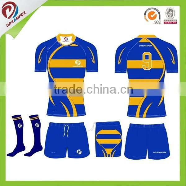 Colourful Custom Rugby Jersey Cheap Custom Rugby Jersey Wholesale photo-3