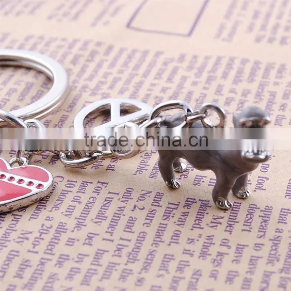Pet Keychain Manufacturers Animal Key Chain Hippo Keychain photo-2