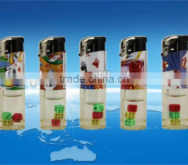 Novel Lighter Electronic Lighter Disposable Lighter Dice Lighter Lighter Factory Hot Sell Lighter