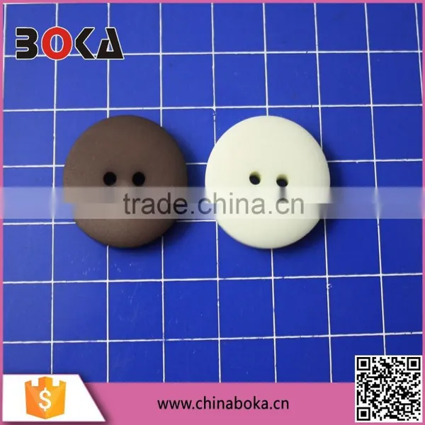 2015 Wholesale Newest Round Shape Plastic Buttons With 2 Holes Yiwu Factory on Direct Sale photo-2