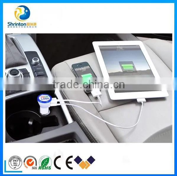Quick Charge 2.0 Car Charger Adapter With FCC,CE and Rohs Approval and Compatitive Price photo-3