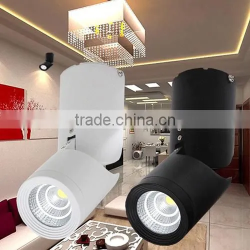 Surface Mount High Quality LED Downlight COB 10W LED Spotlight Track Lights photo-3