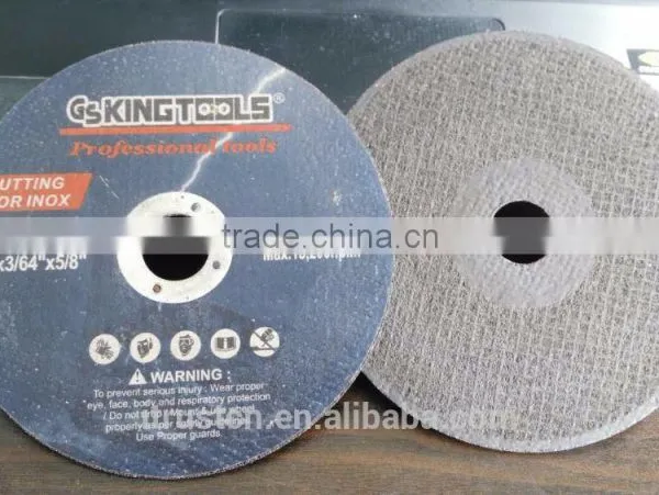 Grinding Wheel Cutting for Inox 107mm Abrasive gs King Tools photo-2