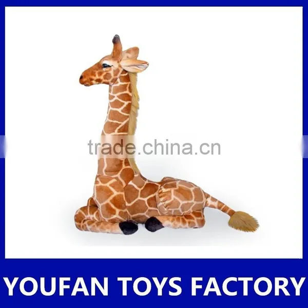Soft Stuffed Animal Plush Stand Deer Toy photo-2