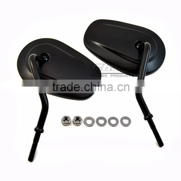BJ-RM-062 New Style Universal CNC Billet Aluminum Black Motorcycle Mirror for Harley Sportster 883 photo-3