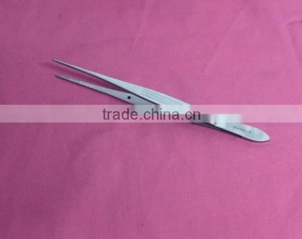 Dissecting Forceps Fine Serrated Surgical Dental Instrument photo-2