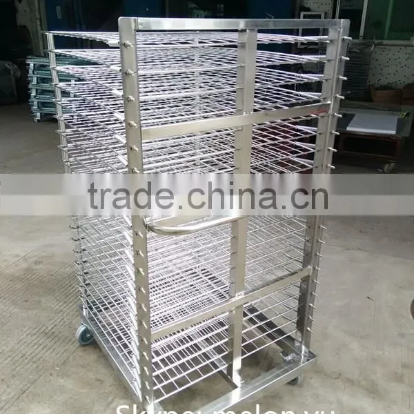 High Quality 15 Lever Chrome Mesh Drying Rack photo-6