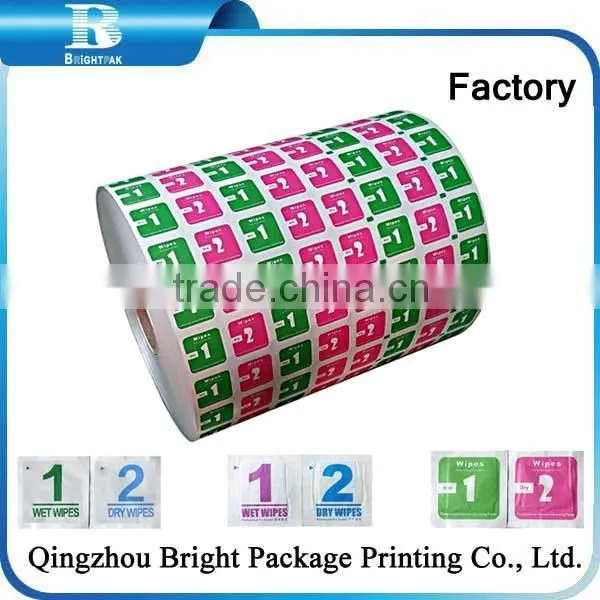 73gsm 103g Metallic Printing Aluminum Foil Paper for Wrapping Alcohol Prep Pad, Aluminum Foil Laminated Paper for Wet Tissues photo-3