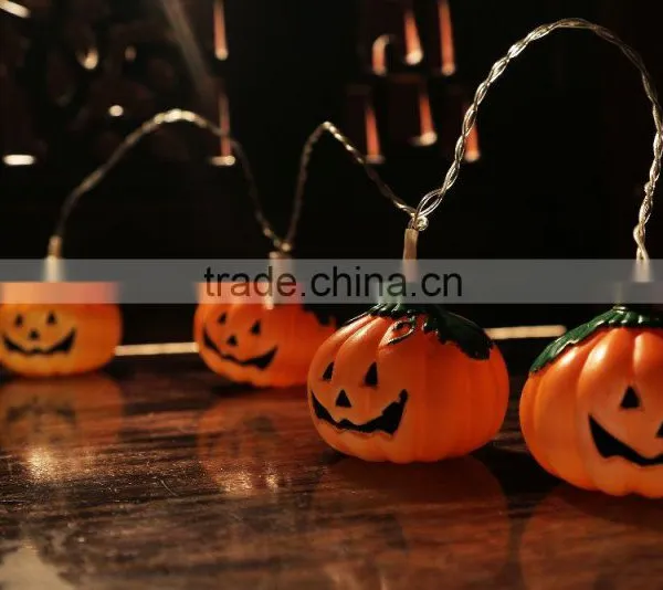 Halloween 10LED Pumpkin Light Chain photo-2