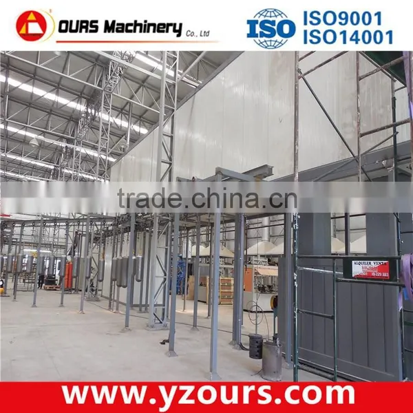 Electrostatic Metal Powder Coating Booth/Electrostatic Powder Coating Line/Electrostatic Powder Coating Machine photo-2
