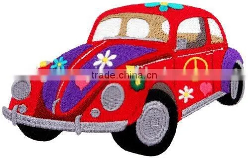 Boat Car Plain Embroidery Iron on Badges photo-2