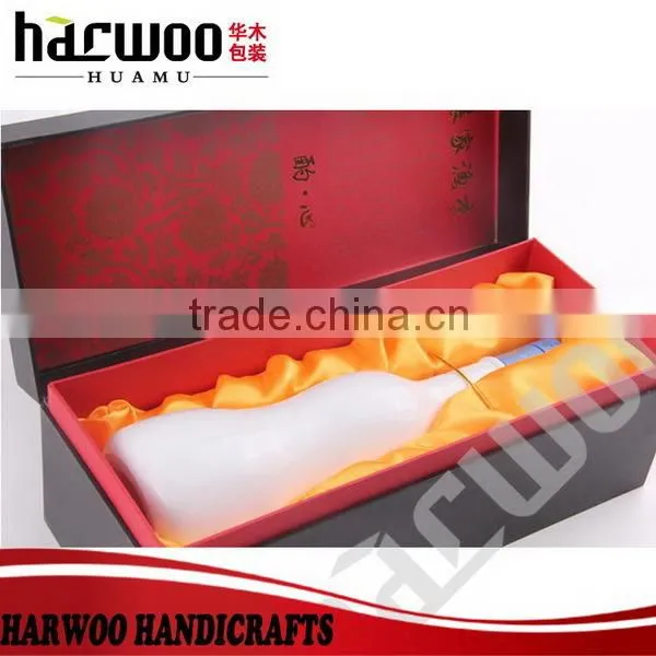 Hinged Paper Wine Box for Sale photo-5