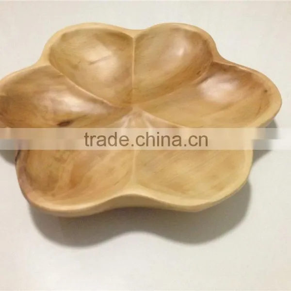 Hexagonal Farmhouse Antique Wood Plate Wholesale photo-2