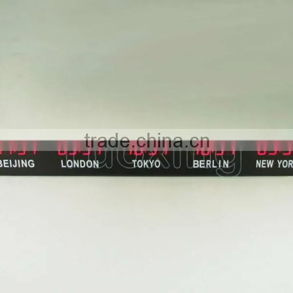 Led Time Zone World Clock 5 Cities photo-2