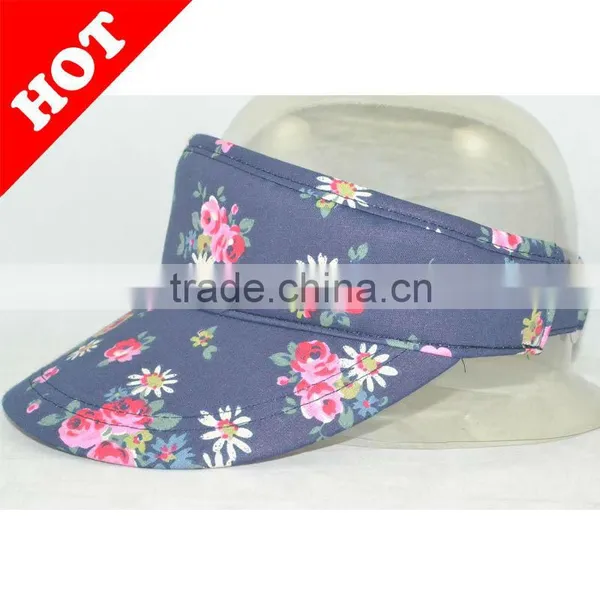 100% Cotton Sport Sun Visor Cap photo-2