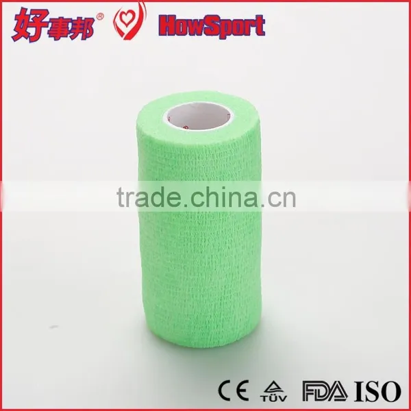 Medical Pet Healthcare Customized Logo Package Cohesive Adhesive Elastic Band